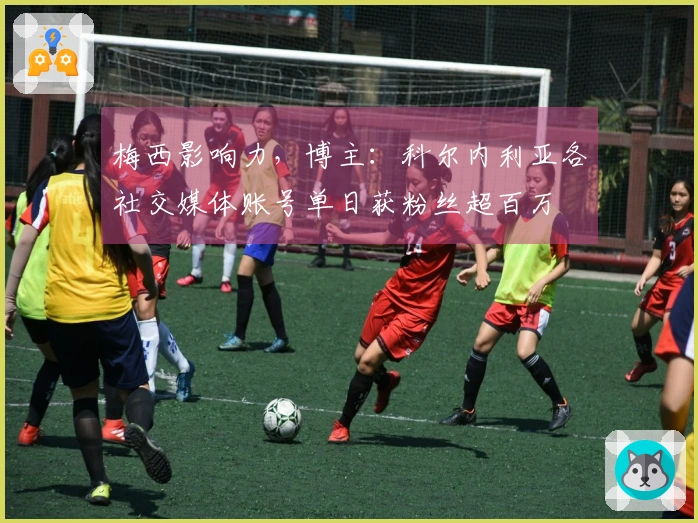 梅西影响力，博主：科尔内利亚各社交媒体账号单日获粉丝超百万